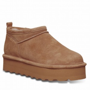 Botas Plataforma Bearpaw Retro Super Shorty Mujer Marrom | NOC7875ST